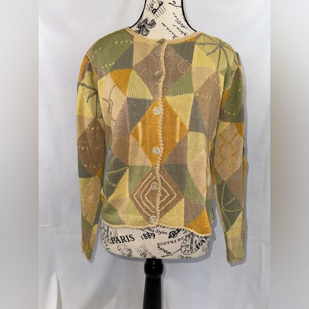 Caamano Limited: Gorgeous Multi-colored Peruvian Hand Knit Sweater